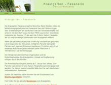 Tablet Screenshot of krautgarten-fasanerie.de